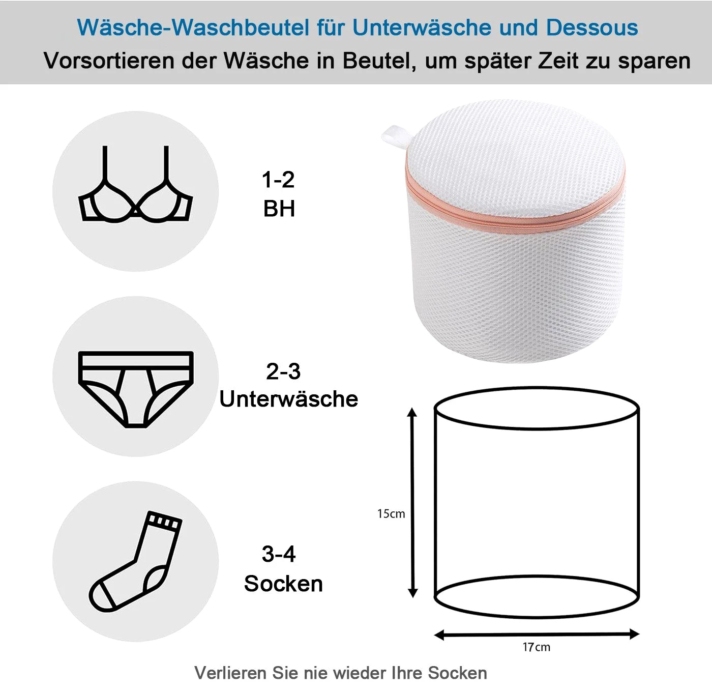 COONOOR
    Wäschenetz Profi BH Wäschenetze, Wäschesack für Dessous